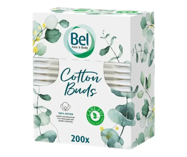 Bel Face & Body Cotton vatové tyčinky krabička 200 ks