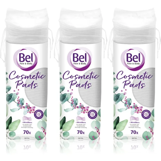 Bel Face & Body odličovací tampony výhodné balení 3x70 ks