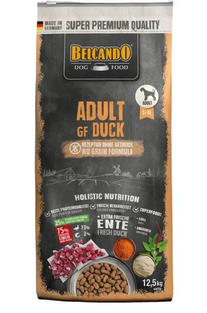 BELCANDO Adult Grain Free Duck 12,5 kg kachna granule pro psy