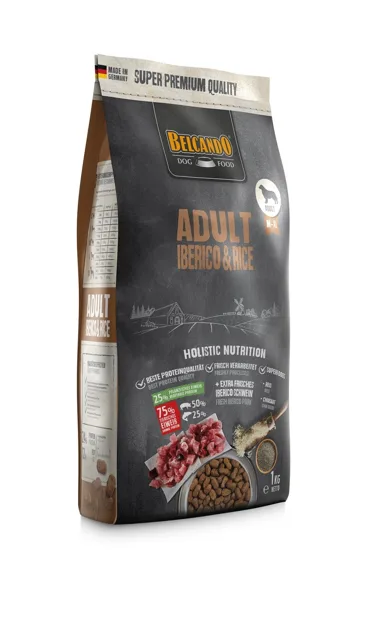 BELCANDO Adult Iberico &amp; Rice 1 kg granule pro střední a větší plemena