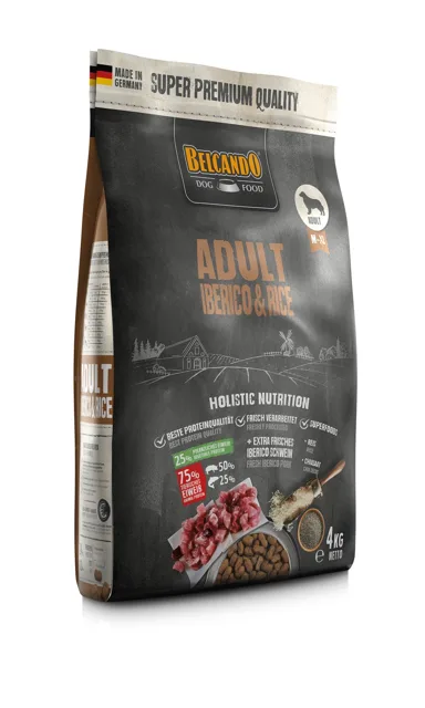 BELCANDO Adult Iberico &amp; Rice 4 kg granule pro střední a větší plemena