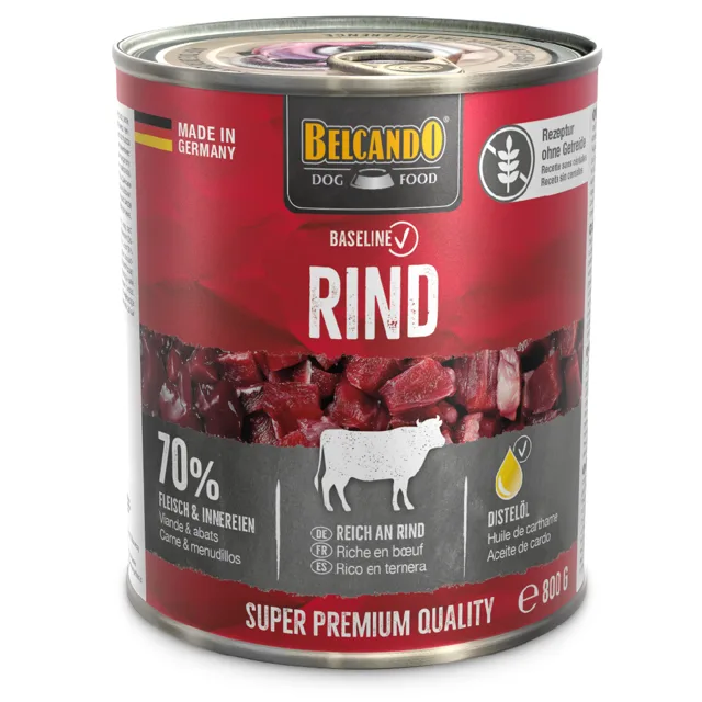 Belcando Baseline 24 x 800 g - výhodné balení - jehněčí