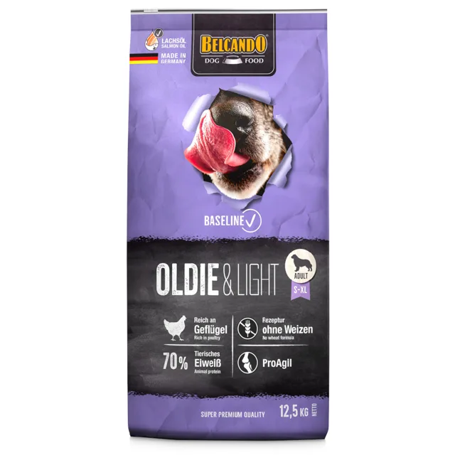 Belcando Baseline Oldie & Light - výhodné balení: 2 x 12,5 kg