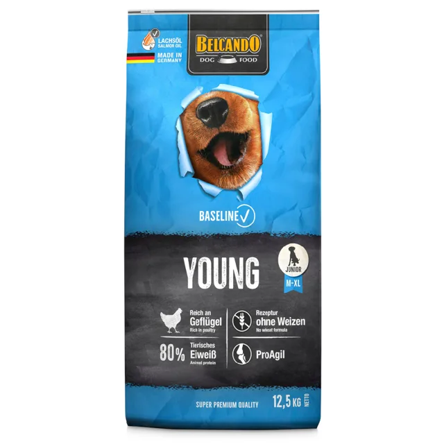 Belcando Baseline Young - výhodné balení: 2 x 12,5 kg