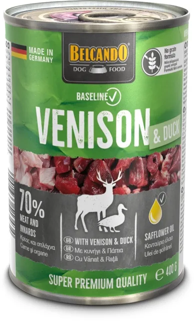BELCANDO Baseline Zvěřina s kachnou 400g