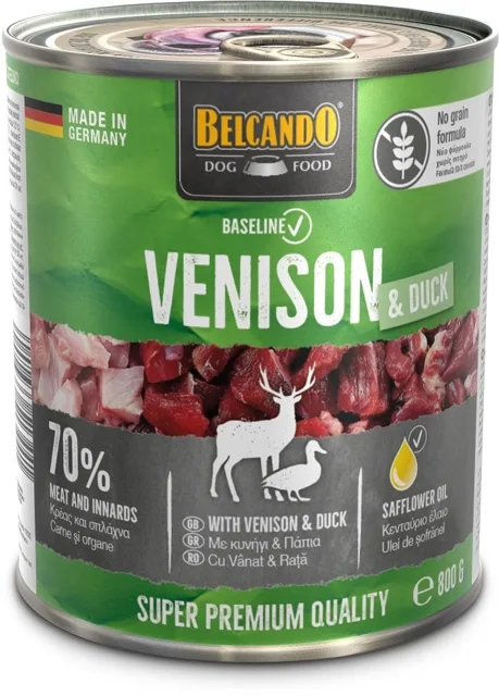 BELCANDO Baseline Zvěřina s kachnou 800g