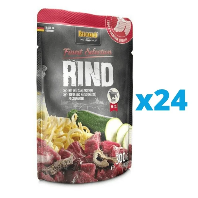 BELCANDO BELCANDO hovězí se špeclemi a cuketou 24x300 g
