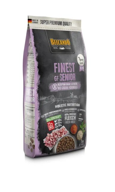 BELCANDO Finest Grain Free Senior 1 kg granule pro starší psy