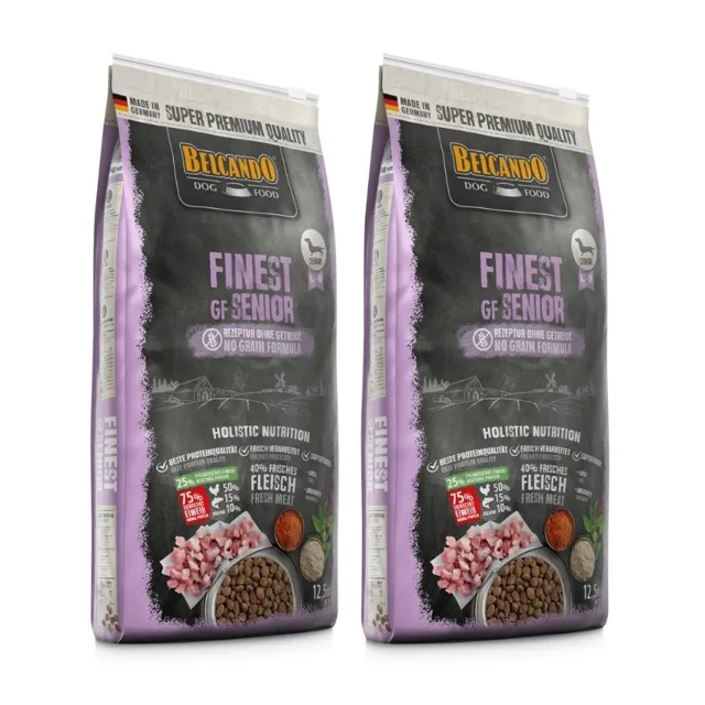 BELCANDO Finest Grain Free Senior 2 x 12.5 kg granule pro starší psy
