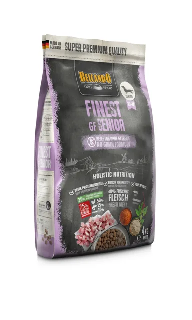 BELCANDO Finest Grain Free Senior 4 kg granule pro starší psy