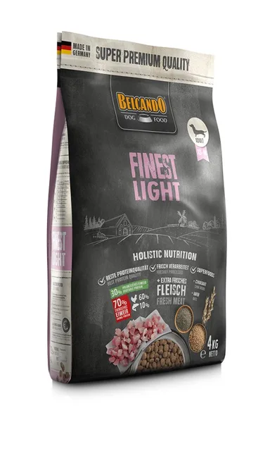 BELCANDO Finest Light 4 kg granule pro malé a střední psy s nadváhou