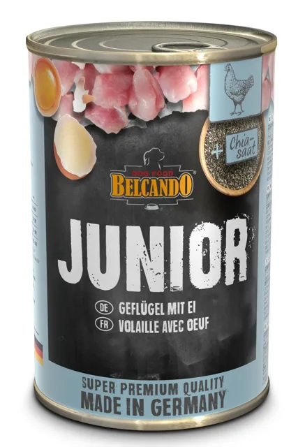 BELCANDO Junior Drůbeží a vejce 400 g