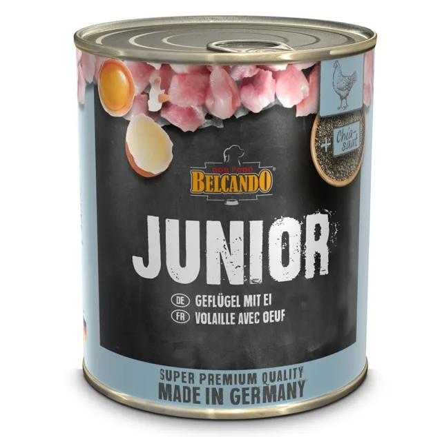 BELCANDO Junior Drůbeží a vejce 800 g