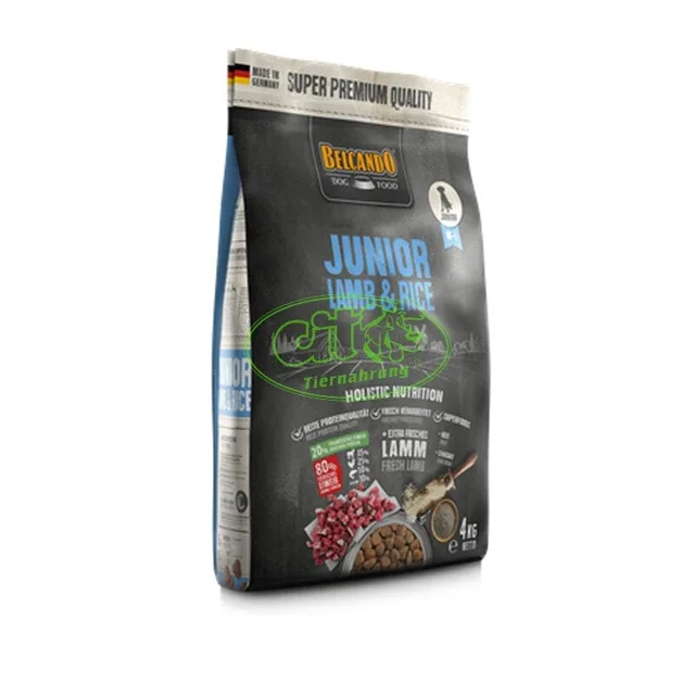 BELCANDO Junior Lamb &amp; Rice M-L 4 kg granule pro psy od 4 měsíců