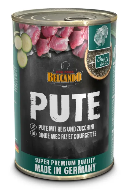 BELCANDO Krůtí s rýží &amp; cuketou 400 g