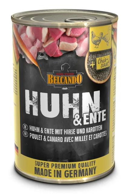 BELCANDO Kuře &amp; kachna s prosem &amp; mrkví 400 g