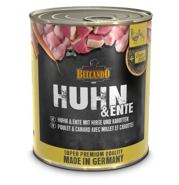 BELCANDO Kuře &amp; kachna s prosem &amp; mrkví 800 g