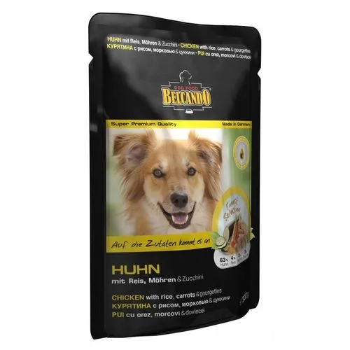 BELCANDO Kuře s rýží, mrkví a cuketou 300 g