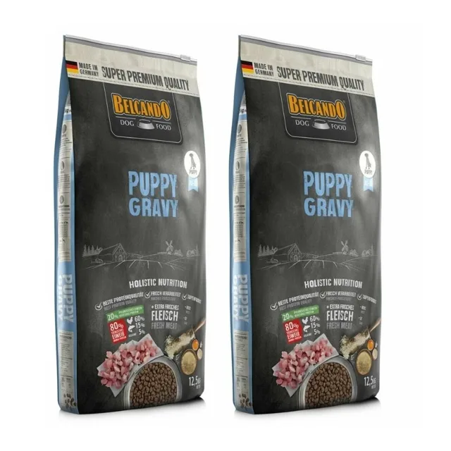 BELCANDO Puppy Gravy 2x12.5 kg granule pro štěňata do 4 měsíců