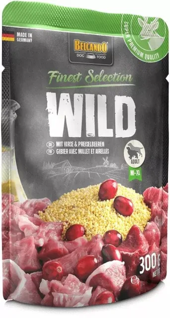 BELCANDO Zvěřina s prosem &amp; borůvkami 300 g