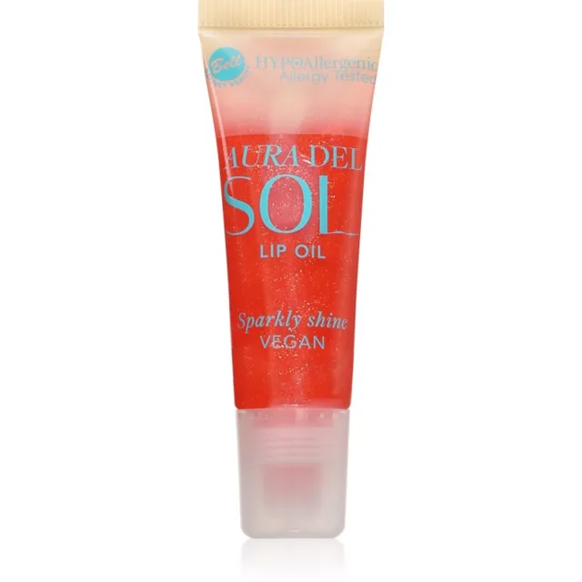Bell HYPOallergenic Aura Del Sol třpytivý olej na rty odstín 02 Sunrise 10 g