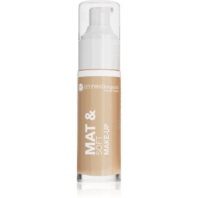 Bell Hypoallergenic Mat&Soft lehký matující make-up odstín 05 Olive Beige 30 ml