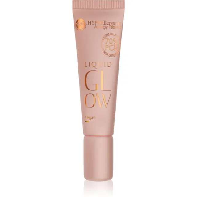 Bell HYPOallergenic tekutý rozjasňovač na obličej a tělo odstín 01 Sparkling Lotus 10 g