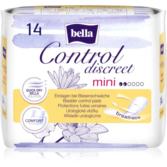BELLA Control Discreet Mini inkontinenční vložky 14 ks