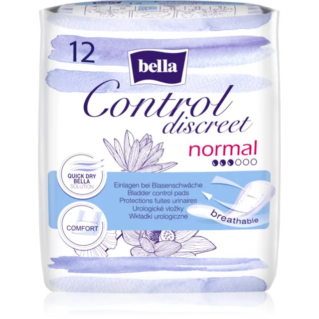 BELLA Control Discreet Normal inkontinenční vložky 12 ks