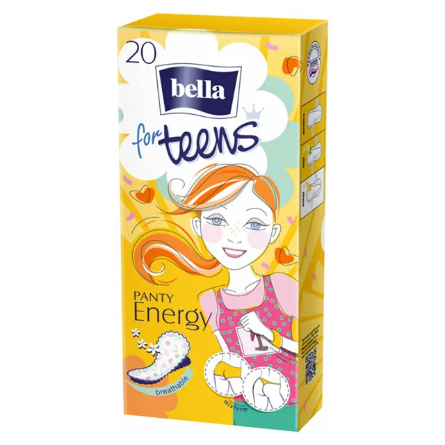 BELLA For Teens Energy Slipové vložky 20 ks