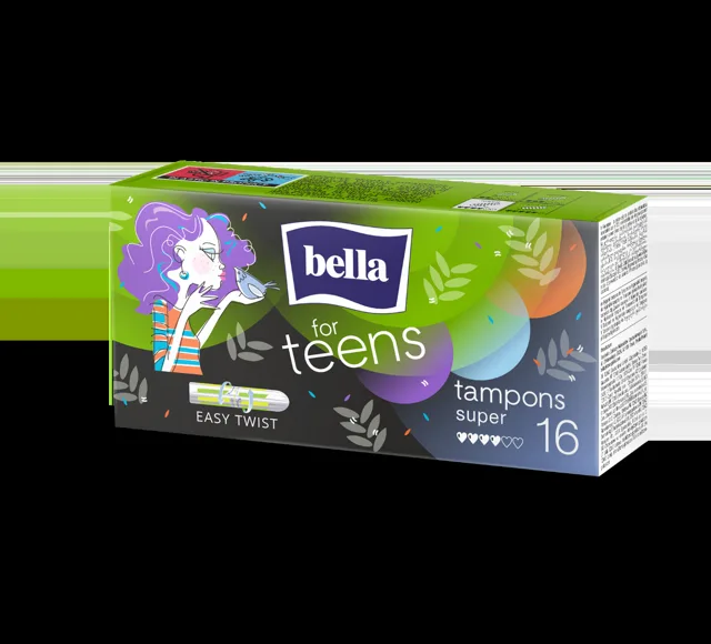 Bella For Teens Super hygienické tampony 16 ks