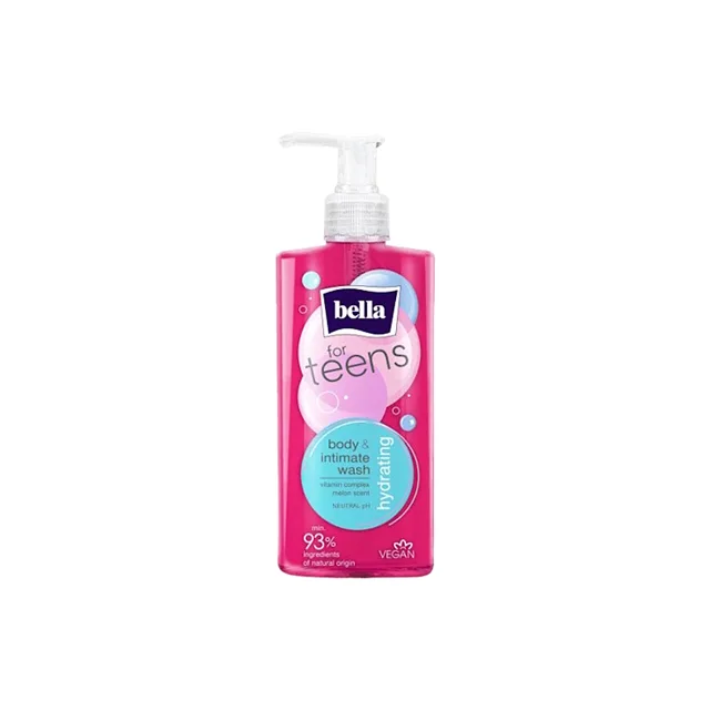 BELLA For teens tělový a intimní gel meloun 250 ml