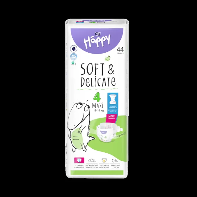 BELLA HAPPY Baby maxi 8 - 14 kg 44 kusů