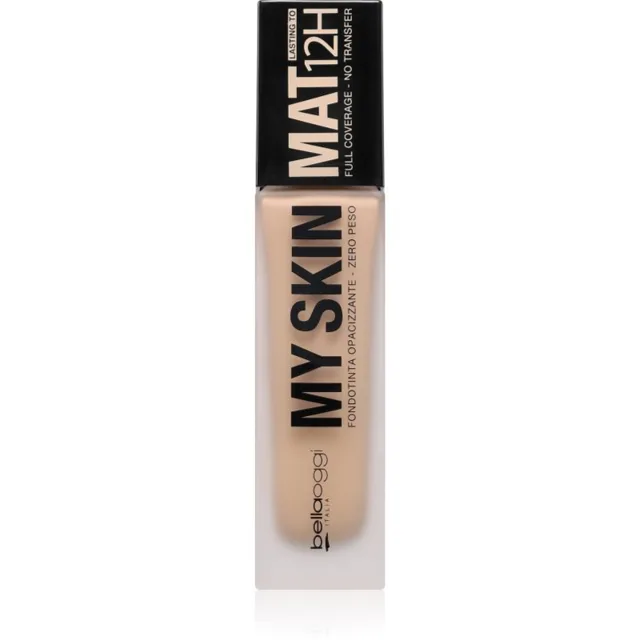 bellaoggi My Skin Mat 12H dlouhotrvající matující make-up odstín Neutral Beige 30 ml