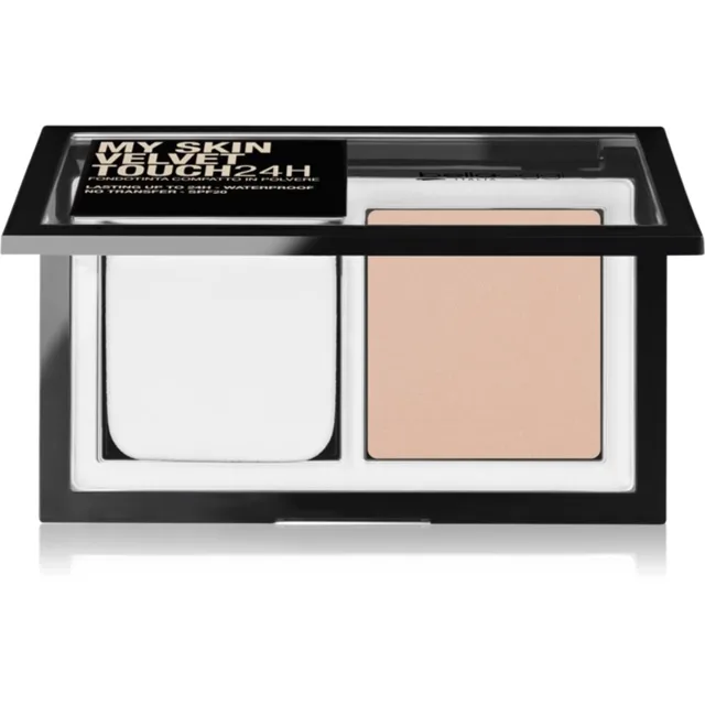 bellaoggi My Skin Velvet Touch 24H kompaktní pudrový make-up SPF 20 odstín 15N Linen 9 g