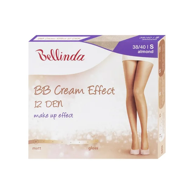 Bellinda BB CREAM 12 DEN vel. 40 dámské punčochové kalhoty 1 ks sv. tělové