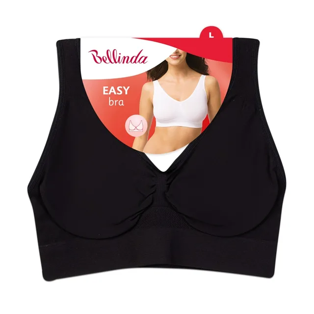 Bellinda Podprsenka elastická Easy bra vel. L černá