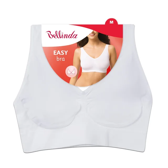 Bellinda Podprsenka elastická Easy bra vel. M bílá