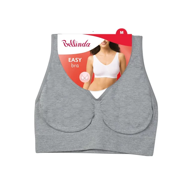Bellinda Podprsenka elastická Easy bra vel. M šedá