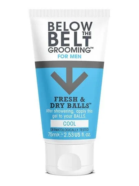 Below the Belt Grooming Cool gel na intimní partie pro muže 75 ml