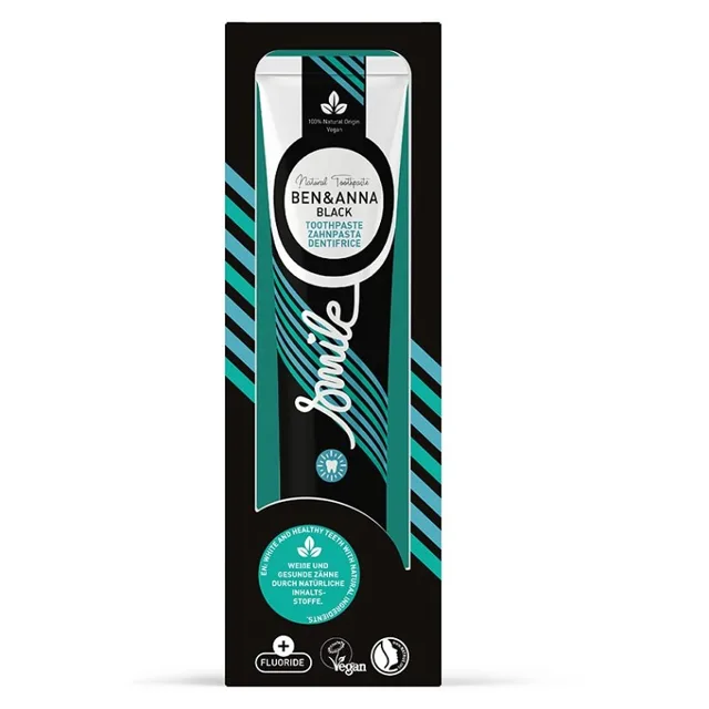 BEN & ANNA Black Zubní pasta 75 ml