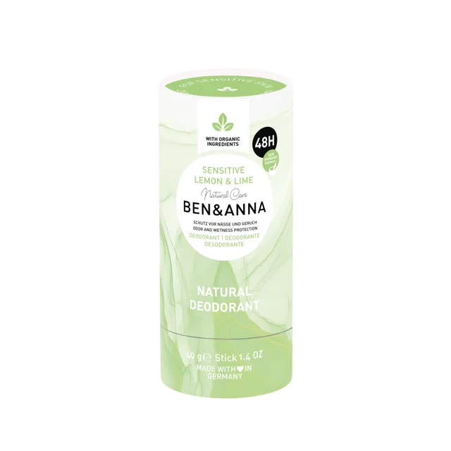 Ben & Anna Deodorant Sensitive Lemon & Lime 40 g