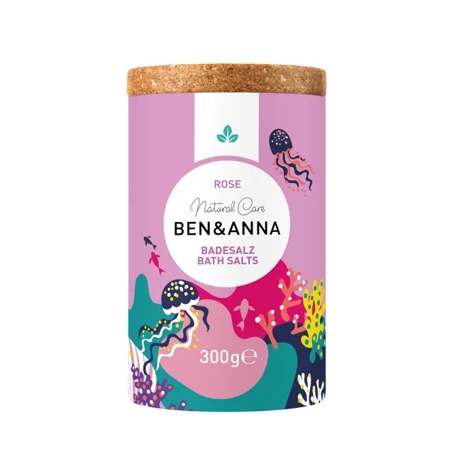 BEN & ANNA Sůl do koupele Rose Bath Salts 300 g