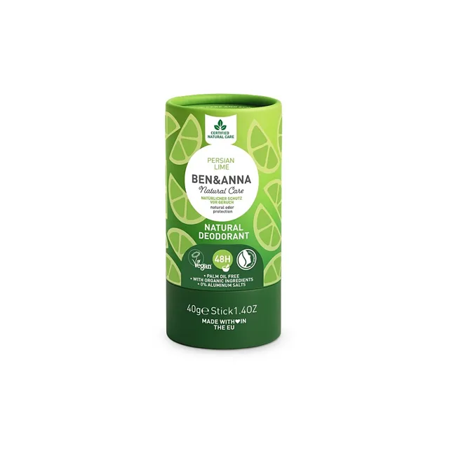 BEN & ANNA Tuhý deodorant Persian Lime 40 g