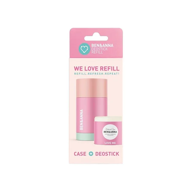 BEN & ANNA Tuhý deodorant refill Love Me 40 g
