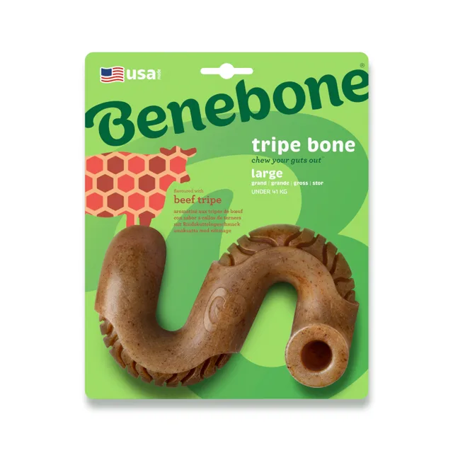 Benebone dršťková kost - velká: cca 15,5 x 9,5 cm