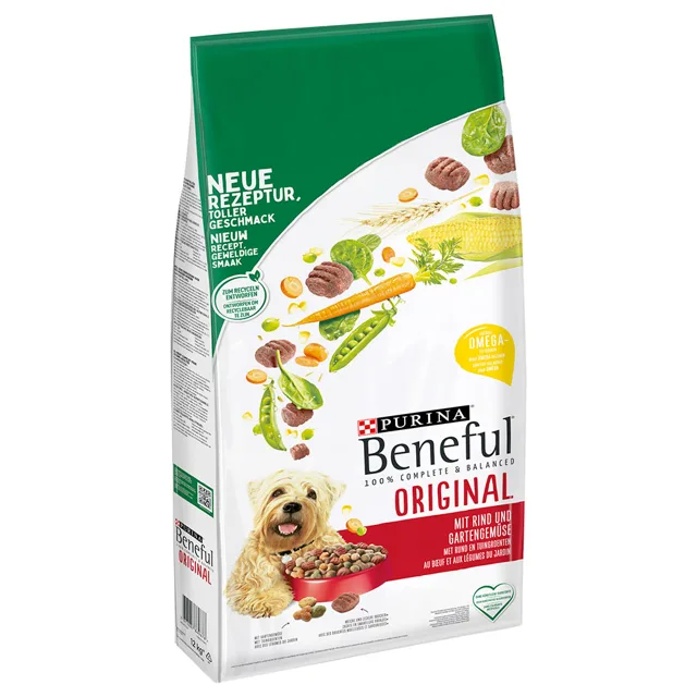 Beneful Original granule hovězí, zelenina - Výhodné balení: 2 x 12 kg