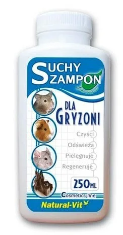 BENEK Natural-Vit Šampón suchý pro hlodavce 250 ml