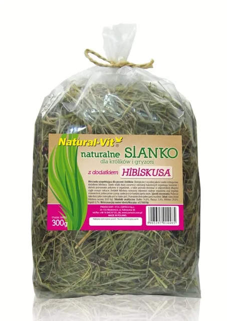 BENEK Natural-Vit seno s ibiškem 300 g