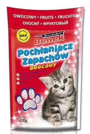 BENEK Sanitizér/Pohlcovač zápachů s vůní ovoce 200 g